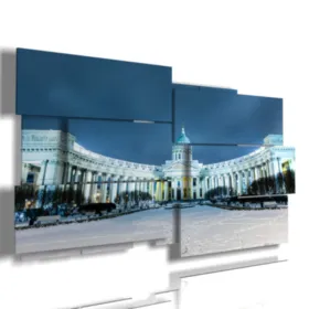 Bild mit Foto der Stadt Sankt Petersburg