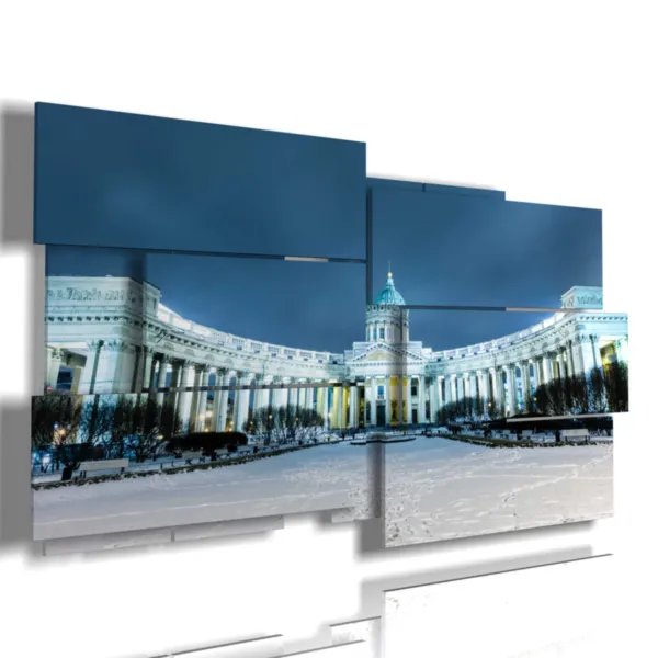 Bild mit Foto der Stadt Sankt Petersburg