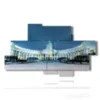 bild mit foto der stadt st petersburg - version: 8 pannelli 184x107cm