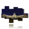 painting with photos saint petersburg monuments - version: 8 pannelli 175x112cm