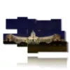 painting with photos saint petersburg monuments - version: 9 pannelli 180x103cm