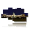 painting with photos saint petersburg monuments - version: 8 pannelli 184x97cm