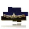 painting with photos saint petersburg monuments - version: 8 pannelli 184x107cm