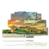painting with photos morocco - version: 9 pannelli 173x103cm
