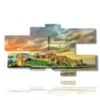 painting with photos morocco - version: 7 pannelli 177x102cm