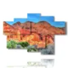 picture with photos of morocco - version: 6 pannelli 136x91cm