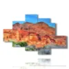 picture with photos of morocco - version: 6 pannelli 146x94cm