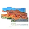 picture with photos of morocco - version: 9 pannelli 180x103cm