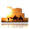 painting with beautiful images of morocco - version: 7 pannelli 171x101cm
