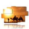 painting with beautiful images of morocco - version: 9 pannelli 171x108cm