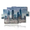 painting london financial district - version: 9 pannelli 171x108cm