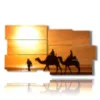 painting with beautiful images of morocco - version: 10 pannelli 183x100cm
