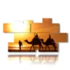 painting with beautiful images of morocco - version: 10 pannelli 200x106cm