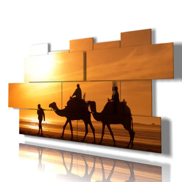 impressions avec des images du Maroc