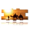 painting with beautiful images of morocco - version: 13 pannelli 233x107cm