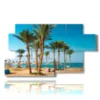 painting with photos egypt sea - version: 7 pannelli 157x90cm