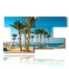 painting with photos egypt sea - version: 9 pannelli 177x101cm