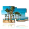 painting with photos egypt sea - version: 12 pannelli 190x119cm