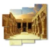 tableau avec photos egypte - version: 5 pannelli 106x98cm