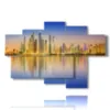 quadro con foto citta di dubai - version: 6 pannelli 136x91cm