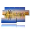 quadro con foto citta di dubai - version: 7 pannelli 157x90cm