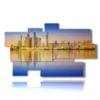 painting with photo city of dubai - version: 9 pannelli 182x107cm