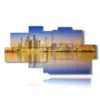 painting with photo city of dubai - version: 8 pannelli 184x97cm