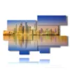 painting with photo city of dubai - version: 10 pannelli 186x115cm