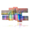 painting with photos of dubai - version: 7 pannelli 177x102cm
