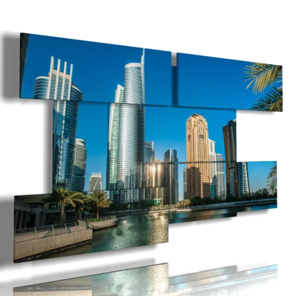 Bilder von Wolkenkratzern in Dubai