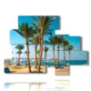 tableau avec photos egypte mer - version: 10 pannelli 171x124cm