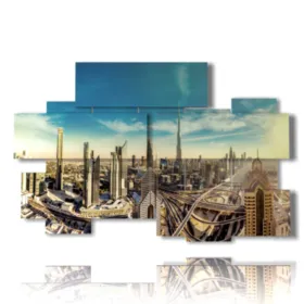 foto panorámica de Dubái