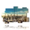 tableau avec photo panoramique de dubai - version: 11 pannelli 182x115cm