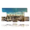 painting with panoramic photo of dubai - version: 8 pannelli 186x97cm