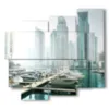 tableau avec des images de dubai - version: 5 pannelli 106x98cm