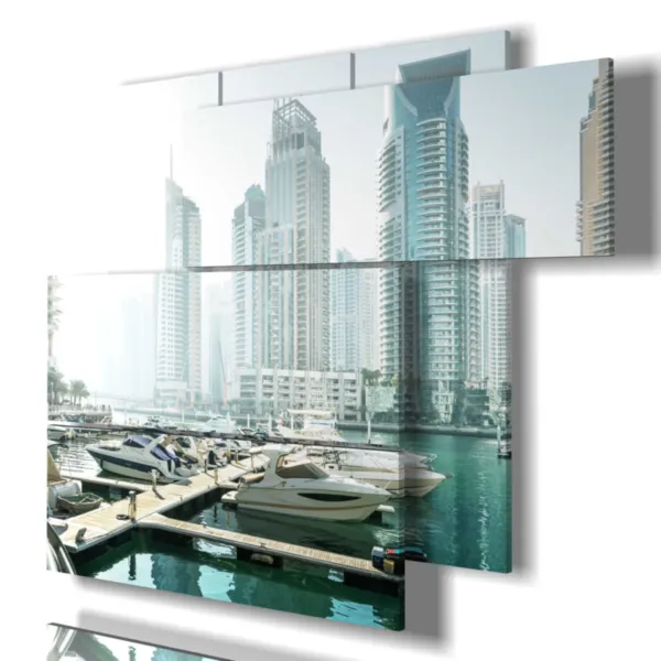 tableaux avec des images de Dubaï