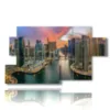 quadro con le piu belle foto di dubai - version: 7 pannelli 157x90cm