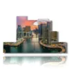 tableau des plus belles photos de dubai - version: 7 pannelli 171x101cm