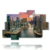 tableau des plus belles photos de dubai - version: 10 pannelli 173x114cm