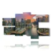 bild mit den schoensten fotos von dubai - version: 7 pannelli 177x102cm