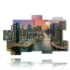 tableau des plus belles photos de dubai - version: 11 pannelli 182x115cm
