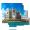 quadro con foto a dubai - version: 6 pannelli 113x99cm