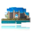 bild mit foto in dubai - version: 9 pannelli 173x103cm