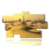 quadro con foto spiagge di dubai - version: 9 pannelli 182x107cm