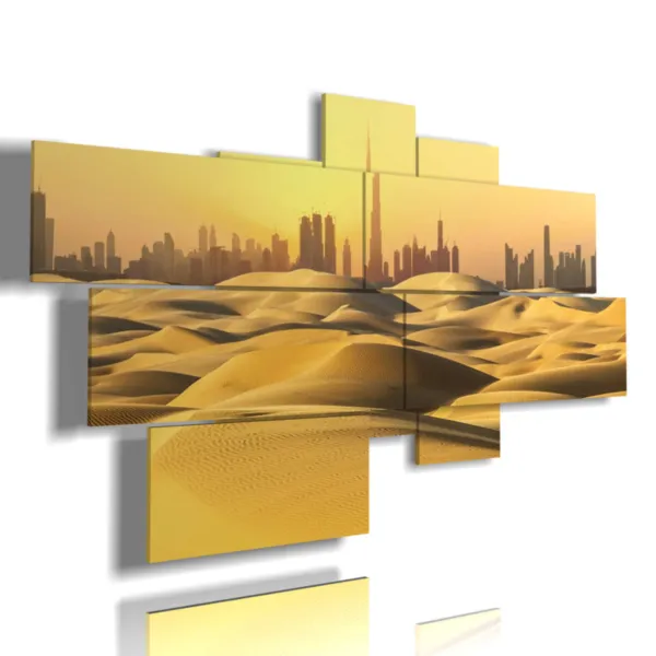 quadri con foto spiagge di Dubai
