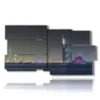 painting with photos dubai night - version: 10 pannelli 183x100cm