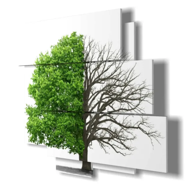 stylized tree prints