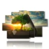 paintings famous trees grown in books - version: 9 pannelli 171x108cm