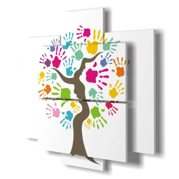 Impressions d''arbres abstraits modernes