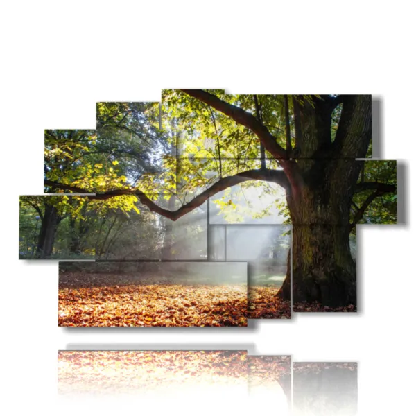 colorful tree painting